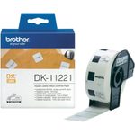 Brother DK-11221 - Etiketten - 23 x 23 mm - 1000 Etikett(en) - für QL 1050, 1050N, 1060N, 500, 500A, 500BS, 500BW, 550,