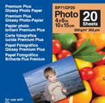 Brother BP - Fotopapier, glänzend - 100 x 150 mm - 20 Blatt - für DCP J132, J152, J552, J752 MFC J245, J4510, J470, J47