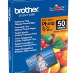 Brother BP - Fotopapier, glänzend - 100 x 150 mm - 50 Blatt - für DCP J132, J152, J525, J552, J752 MFC J245, J4410, J47