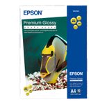 Epson Premium - Harzbeschichtetes glänzendes Fotopapier - A4 (210 x 297 mm) - 255 g/m2 - 50 Blatt - für Stylus C87, CX49