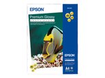 Epson Premium - Harzbeschichtetes glänzendes Fotopapier - A4 (210 x 297 mm) - 255 g/m2 - 50 Blatt - für Stylus C87, CX49