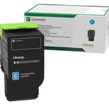Lexmark Original Toner - cyan (78C20C0) für CS421dn, CS521dn, CS622de, CX421adn, CX522ade, CX622ade, CX625ade