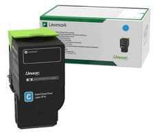 Lexmark Original Toner - cyan (78C20C0) für CS421dn, CS521dn, CS622de, CX421adn, CX522ade, CX622ade, CX625ade