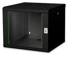 Digitus 9HE 19"-Wandgehäuse Unique Serie RAL 9005 schwarz