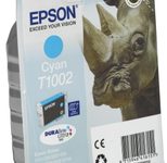Epson Original T1002 Druckerpatrone cyan 915 Seiten 11ml (C13T10024010)