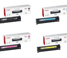 Canon Original Toner 716 4er-Set schwarz, cyan, magenta, gelb (OP1980B002)