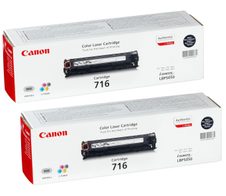 Canon Original Toner 716BK Doppelpack schwarz (OP1980B002DP)