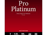 Canon PT-101 Pro Platinum Fotopapier glänzend A4 210x297mm 300 g/m² - 20 Blatt (2768B016)