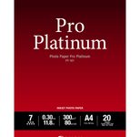 Canon PT-101 Pro Platinum Fotopapier glänzend A4 210x297mm 300 g/m² - 20 Blatt (2768B016)