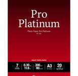 Canon PT-101 Pro Platinum Fotopapier glänzend A3 297x420mm 300 g/m² - 20 Blatt