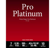 Canon PT-101 Pro Platinum Fotopapier glänzend A3+ 330x480mm 300 g/m² - 10 Blatt