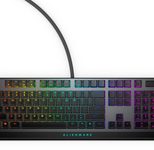Alienware flache mechanische RGB-Gaming-Tastatur AW510K - US Int (QWERTY), Dark Side of the Moon
