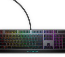 Alienware flache mechanische RGB-Gaming-Tastatur AW510K - US Int (QWERTY), Dark Side of the Moon