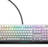 Alienware 510K Low-profile RGB Mechanical Gaming Keyboard Lunar Light (QWERTY)
