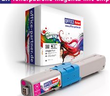 OFFICE-Partner Premium Toner alternativ zu OKI C301 / C321 M - magenta