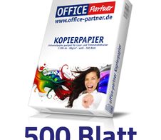 OFFICE Partner Premium Kopierpapier, weiß - DIN A4 80g/m² - 500 Blatt