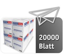 OFFICE Partner Premium Kopierpapier, weiß - DIN A4 80g/m² - 20.000 Blatt