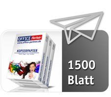 OFFICE Partner Premium Kopierpapier, weiß - DIN A4 80g/m² - 1.500 Blatt