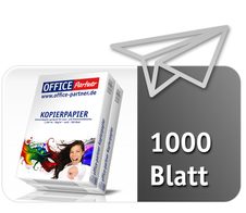OFFICE Partner Premium Kopierpapier, weiß - DIN A4 80g/m² - 1.000 Blatt