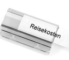 ELBA Vollsichtreiter PVC transparent