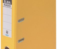 ELBA Ordner Rückenbreite 8 cm DIN A4 Kunststoff gelb