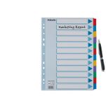 Esselte Ordnerregister Vollformat blanko DIN A4