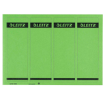 LEITZ 1685 Ordneretiketten für 8 cm Rückenbreite 61,5 x 192,0 mm, grün