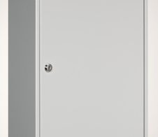 ISS Regensburg Schlüsselkasten   mit 200 Zylinderschloss lichtgrau