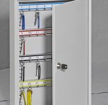 ISS Augsburg Schlüsselkasten   mit 32 Zylinderschloss lichtgrau