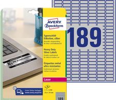 AVERY Zweckform Typenschildetiketten 25,4 x 10,0 mm