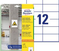 AVERY Zweckform wetterfeste Folienetiketten 99,1 x 42,3 mm