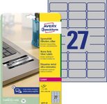 AVERY Zweckform Typenschildetiketten 63,5 x 29,6 mm