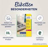 AVERY Zweckform Typenschildetiketten 210,0 x 297,0 mm