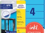 AVERY Zweckform Ordneretiketten 61,0 x 192,0 mm blau
