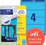AVERY Zweckform Ordneretiketten 61,0 x 192,0 mm blau