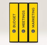 AVERY Zweckform Ordneretiketten 61,0 x 297,0 mm gelb