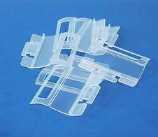 ELBA Vollsichtreiter Kunststoff transparent