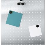 blomus Magnettafel gelocht 40,0 x 50,0 cm silber
