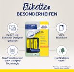 AVERY Zweckform Ordneretiketten 61,0 x 192,0 mm gelb