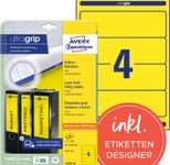 AVERY Zweckform Ordneretiketten 61,0 x 192,0 mm gelb