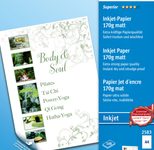 AVERY Zweckform Fotopapier Inkjet DIN A4 matt 170 g/m²