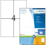 HERMA Etiketten 4627 weiß 105,0 x 148,0 mm
