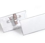 DURABLE Namensschilder transparent 7.5 cm x 4 cm