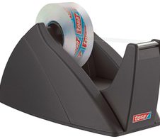 tesa Easy Cut® Tischabroller schwarz