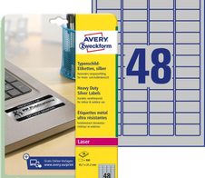 AVERY Zweckform Typenschildetiketten 45,7 x 21,2 mm