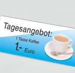 SIGEL in Dachform Tischaufsteller 24,0 x 9,0 cm