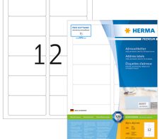 HERMA Etiketten 4666 weiß 88,9 x 46,6 mm