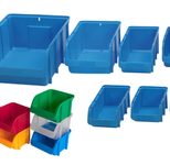 hünersdorff Sichtlagerkasten  Größe: 2/L, 1,0 l blau