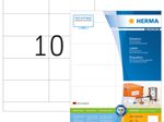 HERMA Etiketten 4629 weiß 105,0 x 50,8 mm