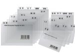 HAN Karteikartenregister A-Z transparent für DIN-A8-Karteikästen